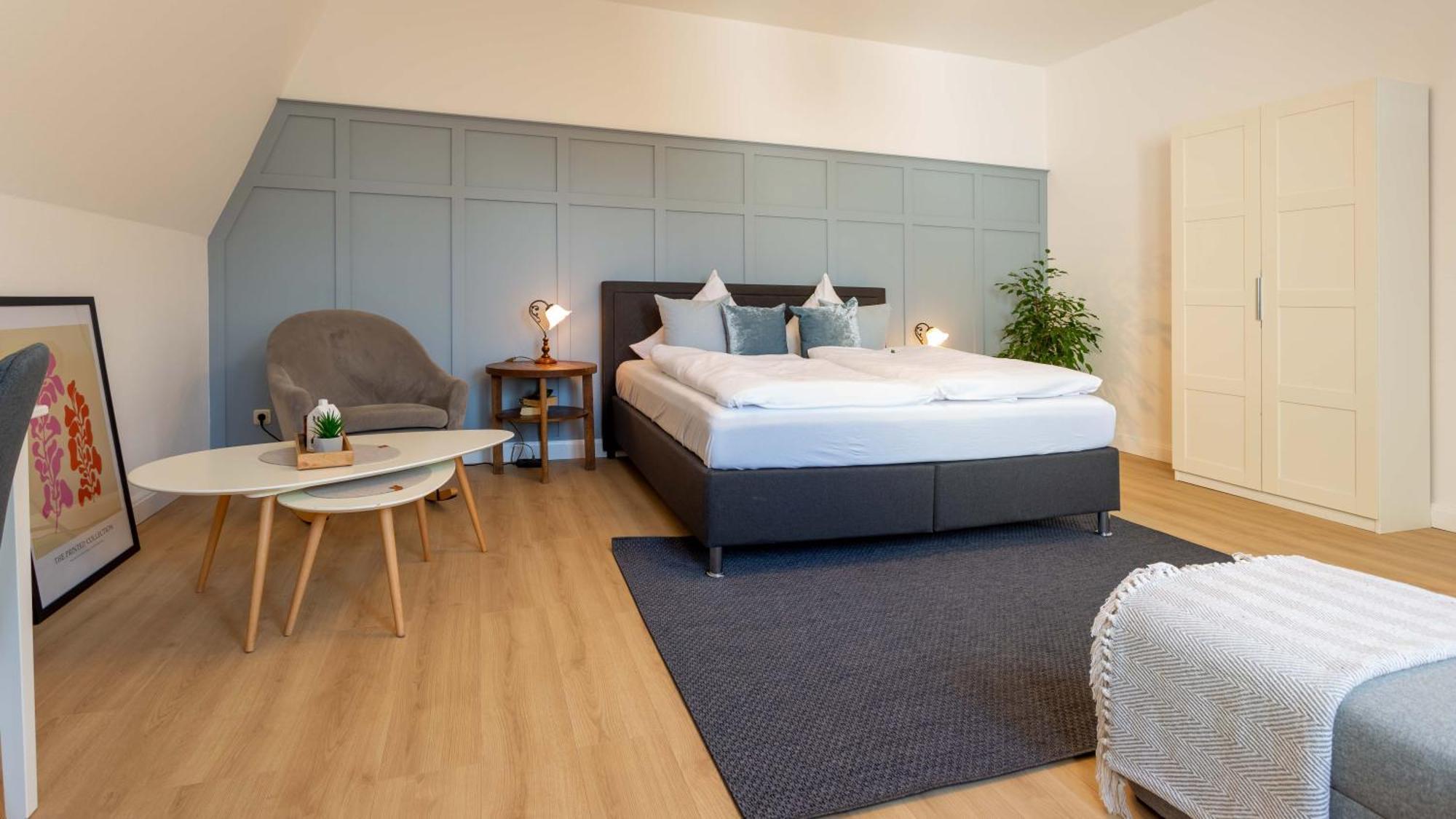 Apartment Smiles Homes 52m2 Im Mauritius - Privatparkplatz Kostenfrei, Fruehstueck Buchbar, Direkt Im Zentrum